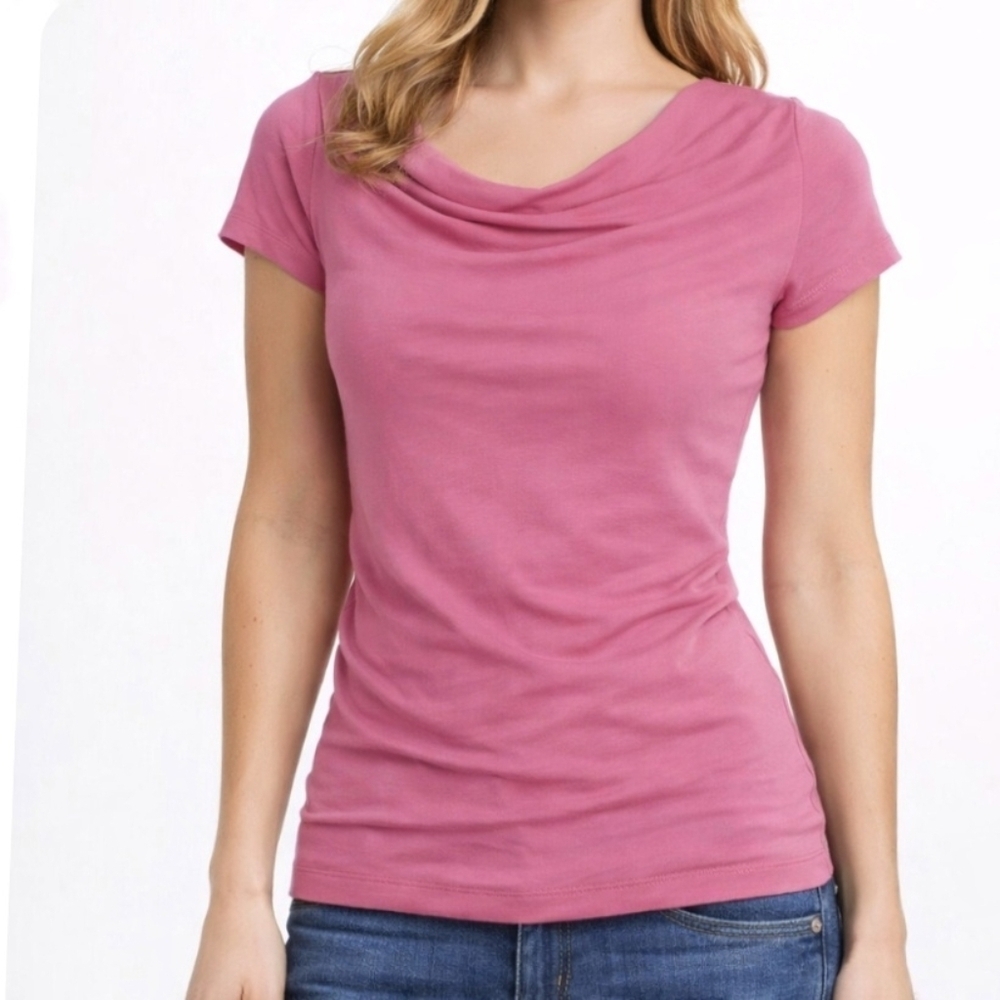 MAGASCHONI Pretty Pink Tee Pastel Petal Pink XS
